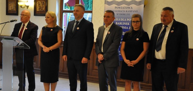 Komitet Wyborczy Wyborców S.O.S dla Powiatu zainaugurował kampanię wyborczą.