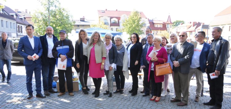 Inauguracja kampanii wyborczej KWW Bernardy Lewandowskiej Aktywni na Radnych Gminy oraz Burmistrza miasta.