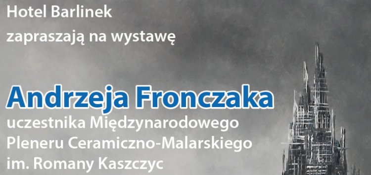 Wernisaż Andrzeja Fronczaka - zaproszenie.