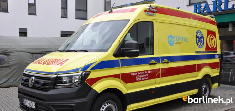 Nowy ambulans dla barlineckiego Szpitala.